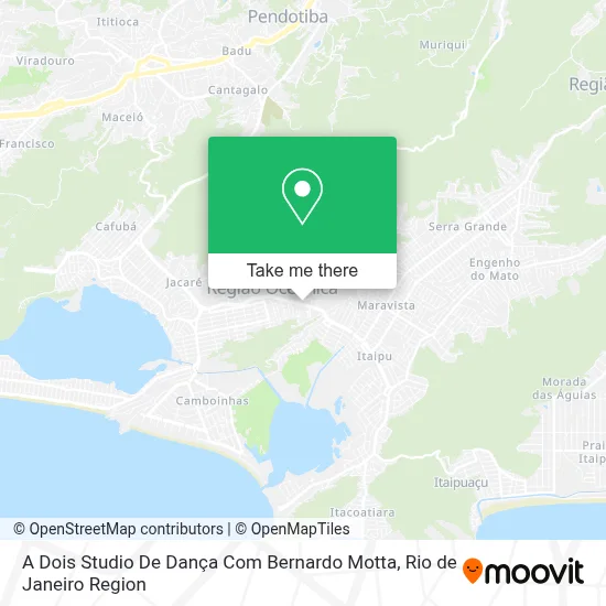 A Dois Studio De Dança Com Bernardo Motta map
