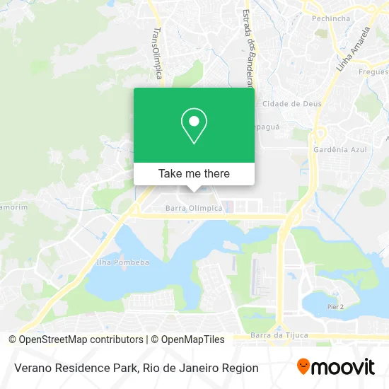 Verano Residence Park map
