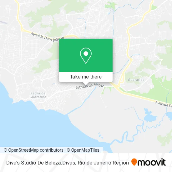 Diva's Studio De Beleza.Divas map