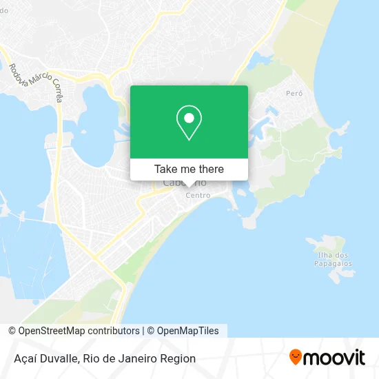 Açaí Duvalle map