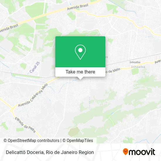 Delicattô Doceria map
