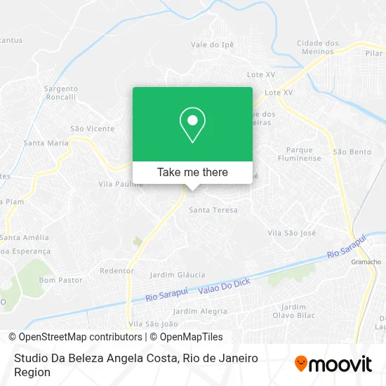 Studio Da Beleza Angela Costa map