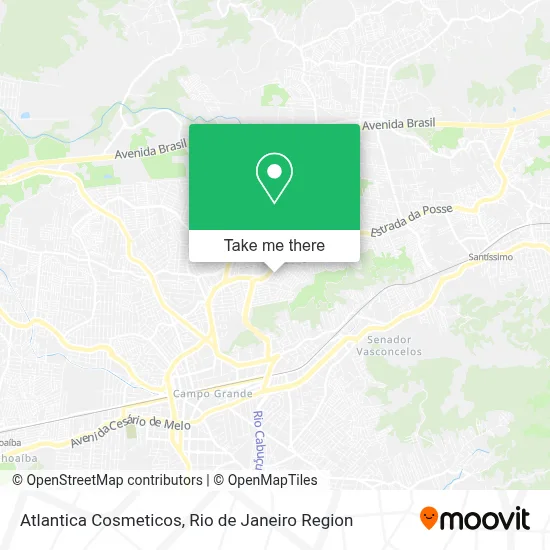 Atlantica Cosmeticos map