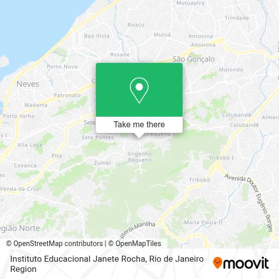 Instituto Educacional Janete Rocha map