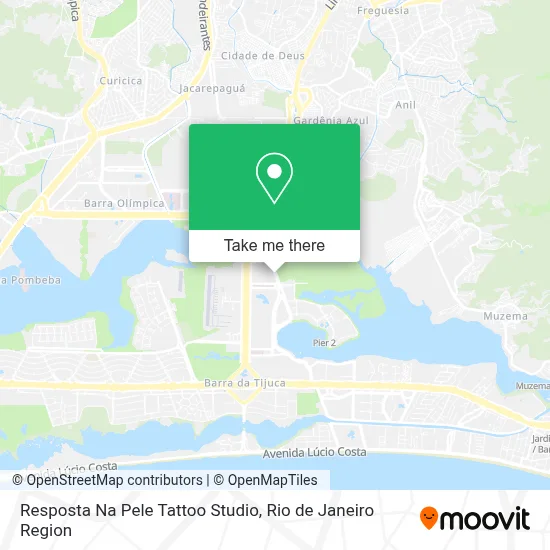 Resposta Na Pele Tattoo Studio map