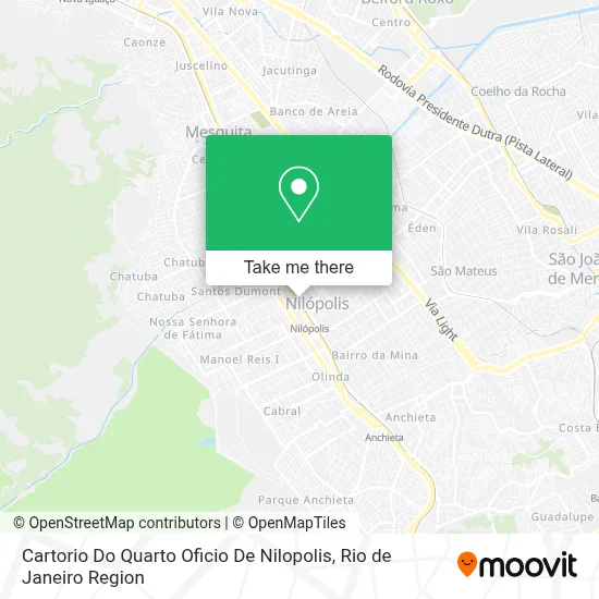Cartorio Do Quarto Oficio De Nilopolis map