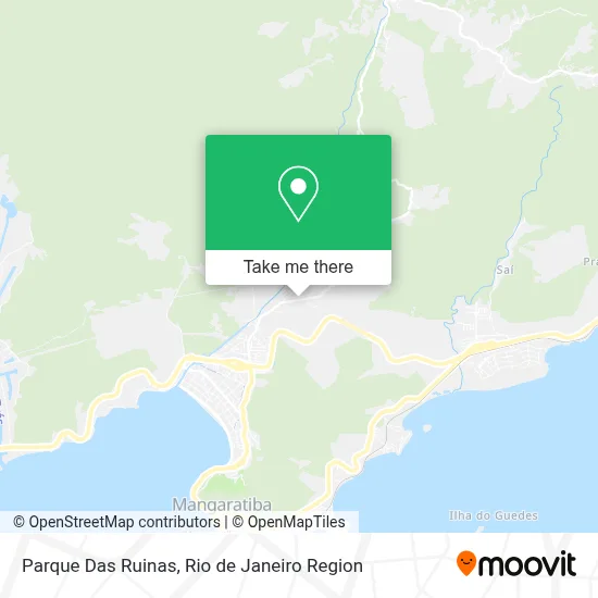 Parque Das Ruinas map
