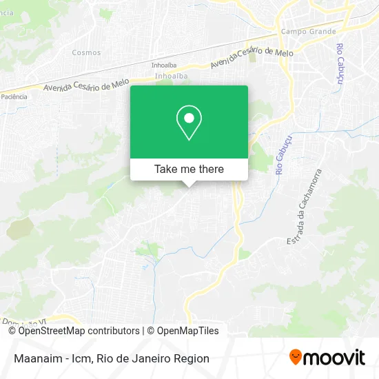 Maanaim - Icm map