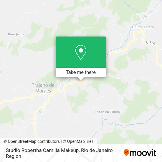 Studio Robertha Camilla Makeup map