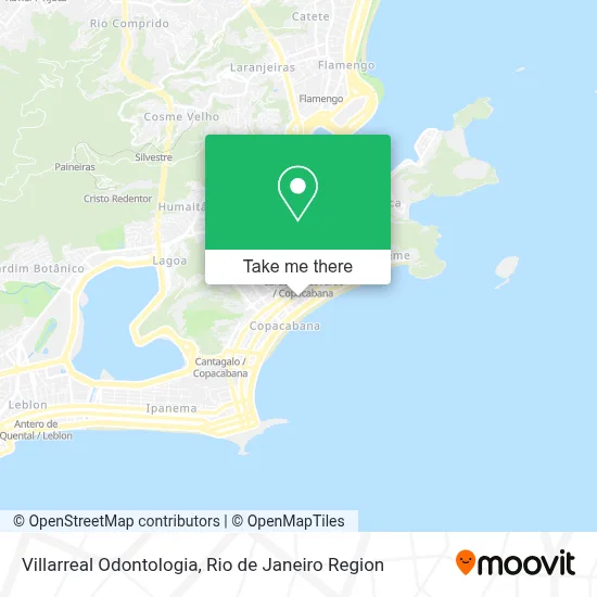 Villarreal Odontologia map