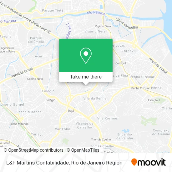 L&F Martins Contabilidade map