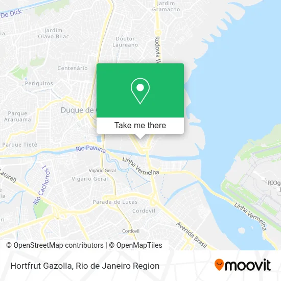 Hortfrut Gazolla map