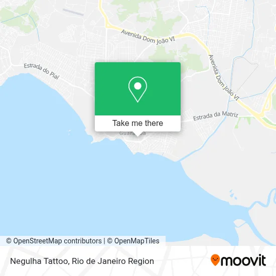 Negulha Tattoo map