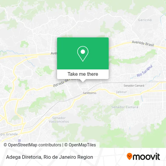 Adega Diretoria map