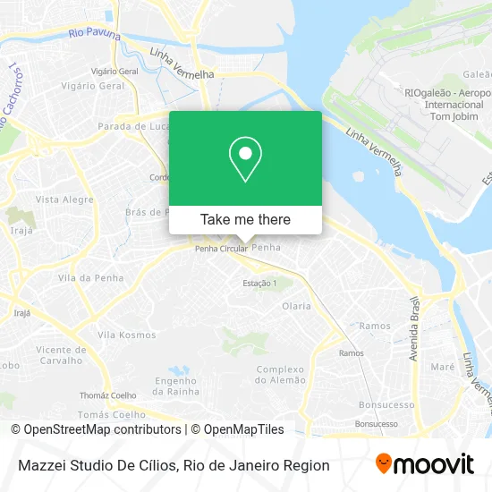 Mazzei Studio De Cílios map