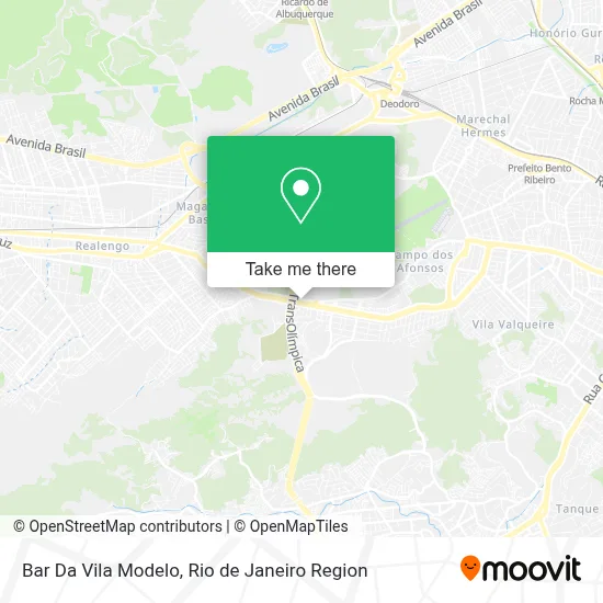 Bar Da Vila Modelo map