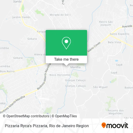 Pizzaria Ryca's Pizzaria map