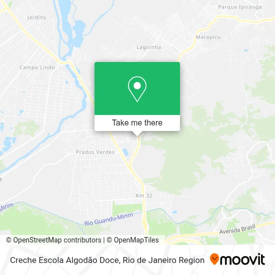 Creche  Escola Algodão Doce map