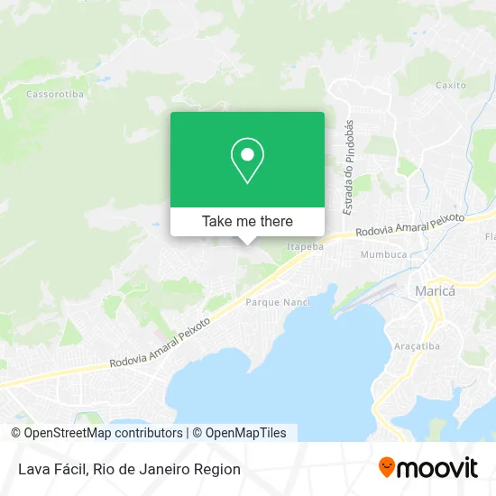 Lava Fácil map