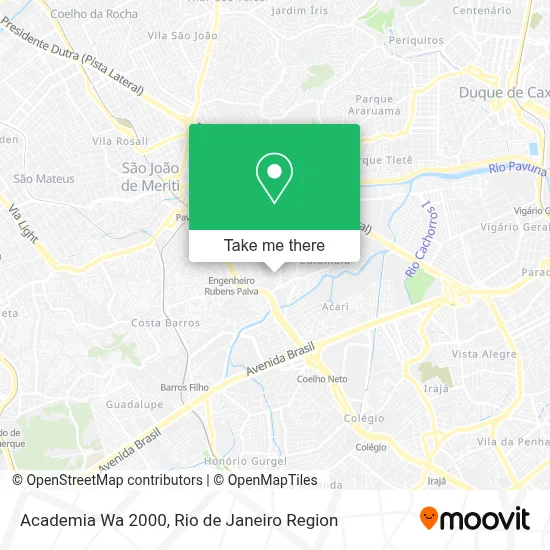 Academia Wa 2000 map