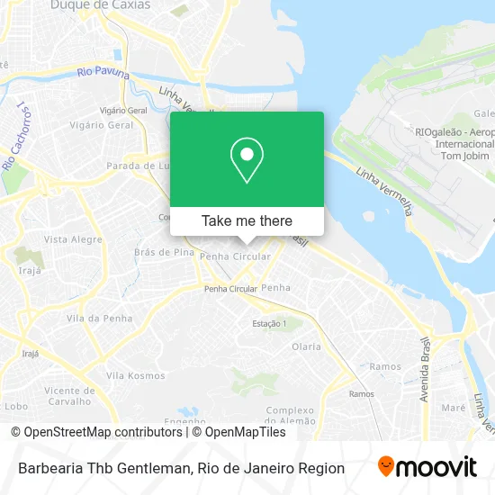 Barbearia Thb Gentleman map