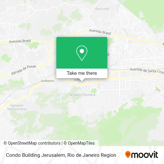Condo Building Jerusalem map