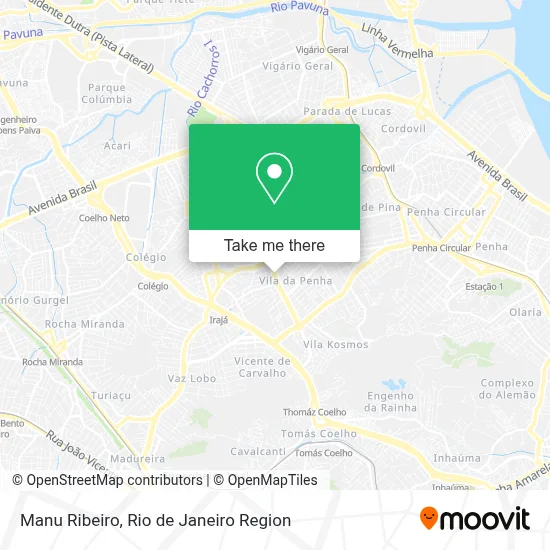 Manu Ribeiro map