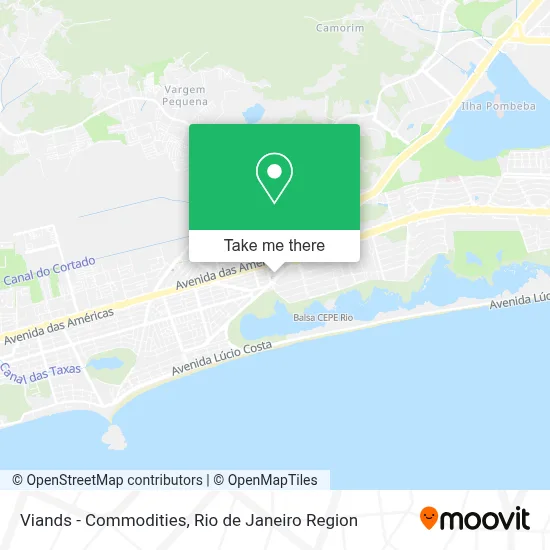Viands - Commodities map