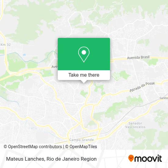 Mateus Lanches map