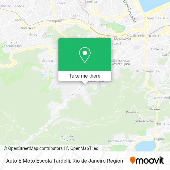 Auto E Moto Escola Tardelli map
