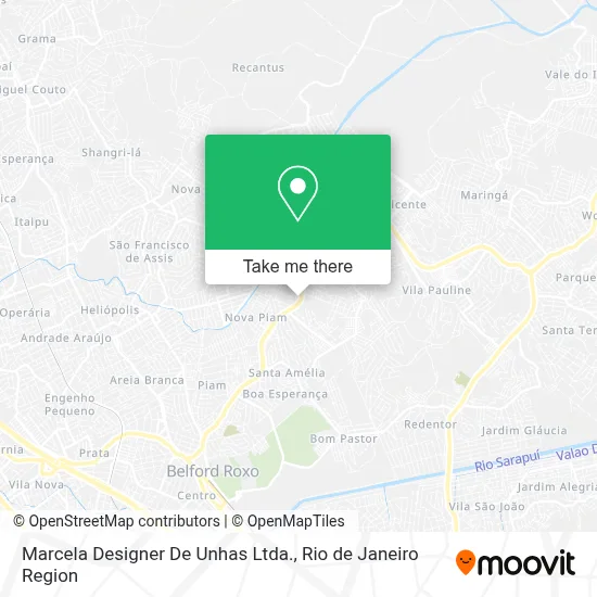 Marcela Designer De Unhas Ltda. map