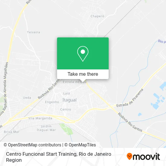 Centro Funcional Start Training map