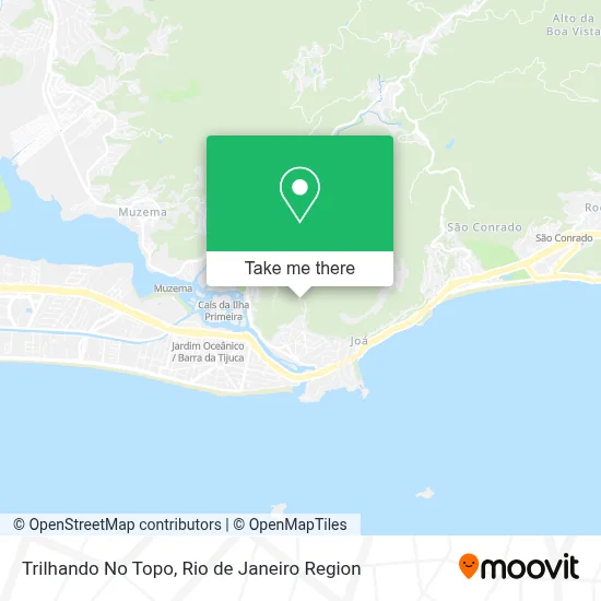 Trilhando No Topo map
