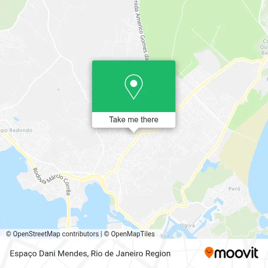 Espaço Dani Mendes map