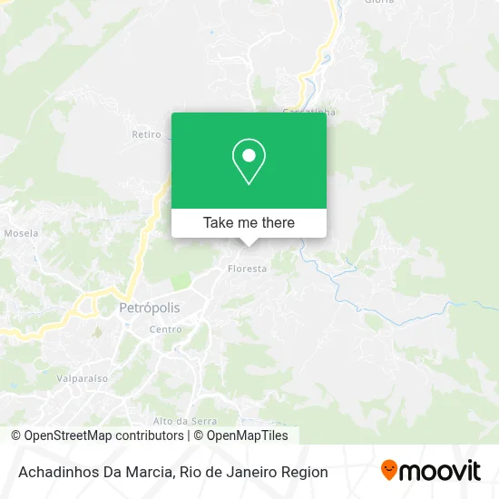 Achadinhos Da Marcia map