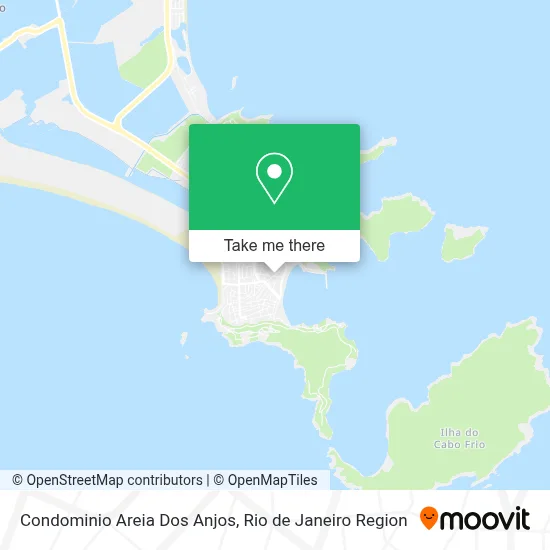Condominio Areia Dos Anjos map