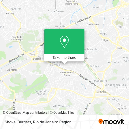 Shovel Burgers map