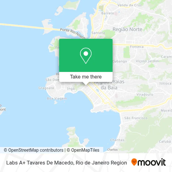 Labs A+ Tavares De Macedo map