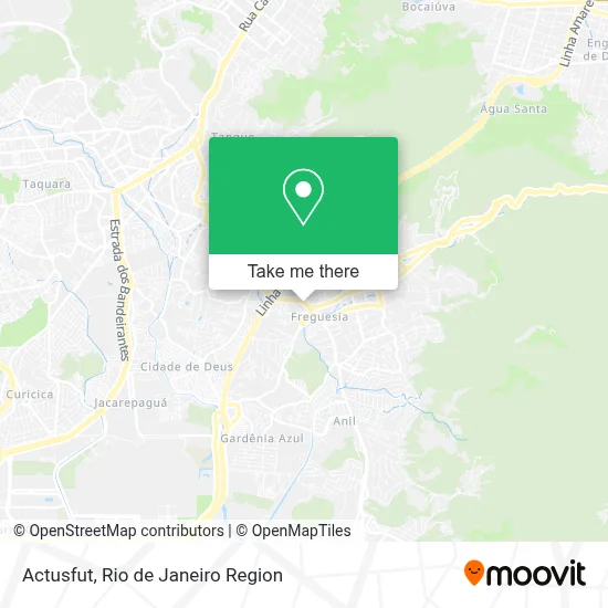 Actusfut map