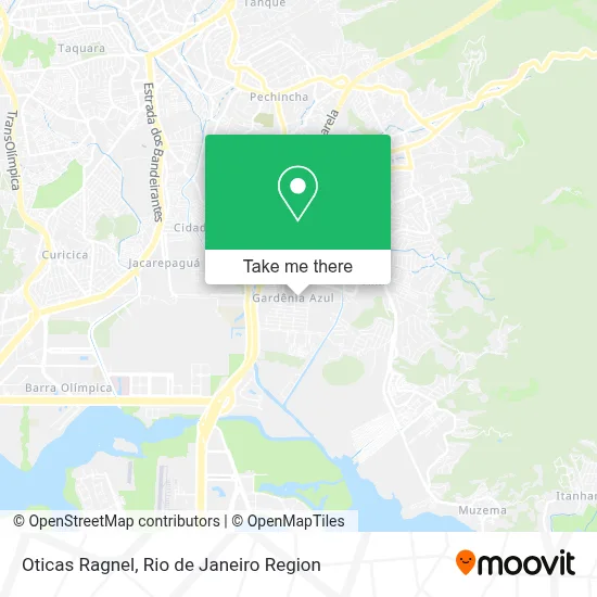 Oticas Ragnel map