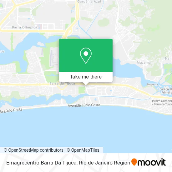 Emagrecentro Barra Da Tijuca map
