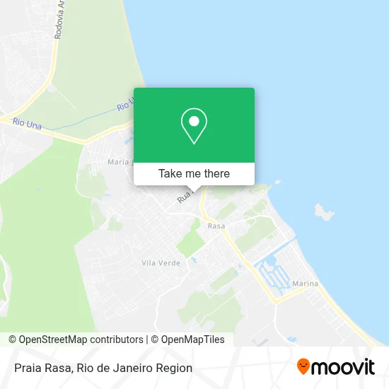 Praia Rasa map