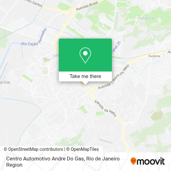 Centro Automotivo Andre Do Gas map