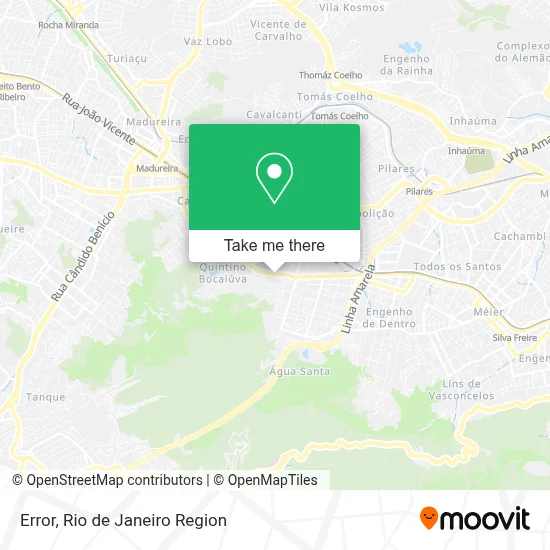 Error map