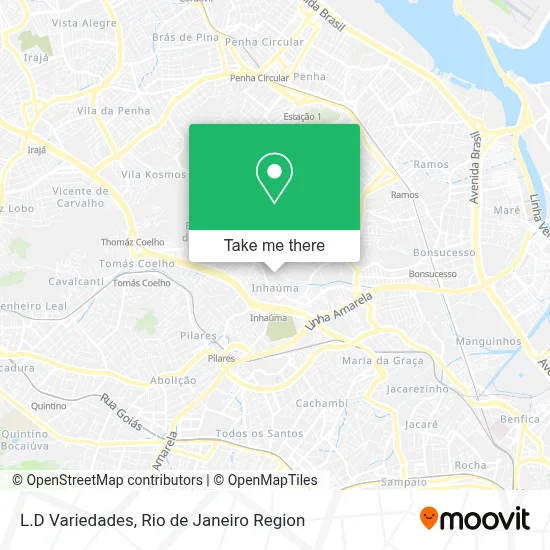 L.D Variedades map
