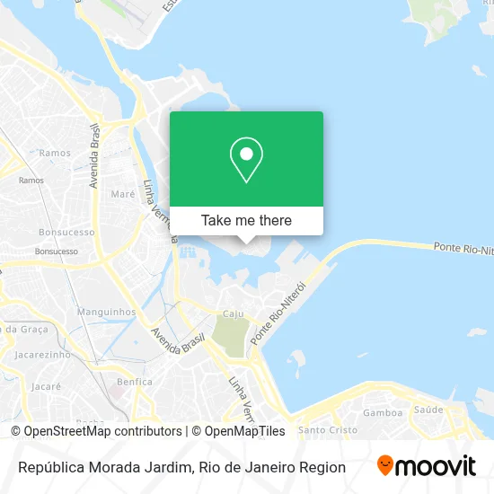 República Morada Jardim map