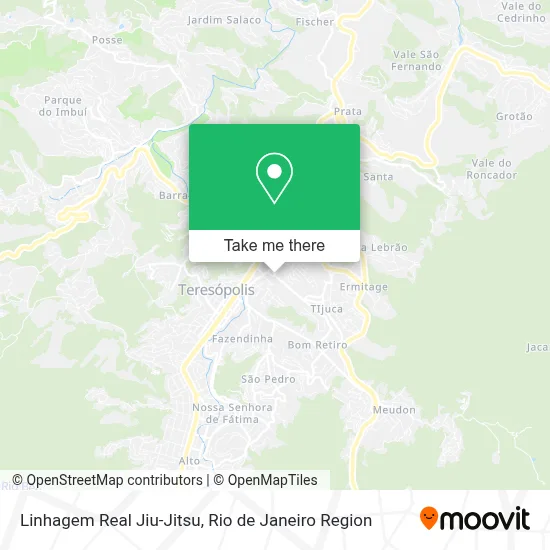 Linhagem Real Jiu-Jitsu map
