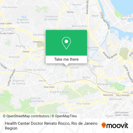 Health Center Doctor Renato Rocco map