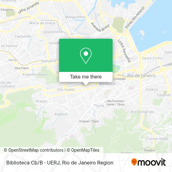 Biblioteca Cb/B - UERJ map
