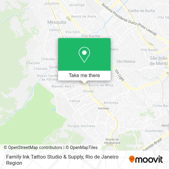 Family Ink Tattoo Studio & Supply map